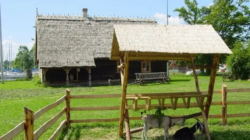 Park Etnograficzny nad Węgorapą przy Muzeum Kultury Ludowej w Węgorzewie 