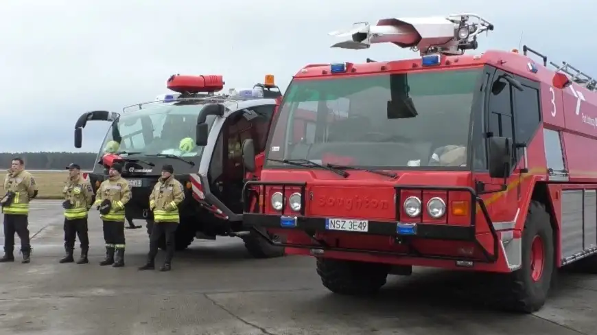 Największy na świecie dwusilnikowiec będzie mógł lądować w Szymanach na Mazurach