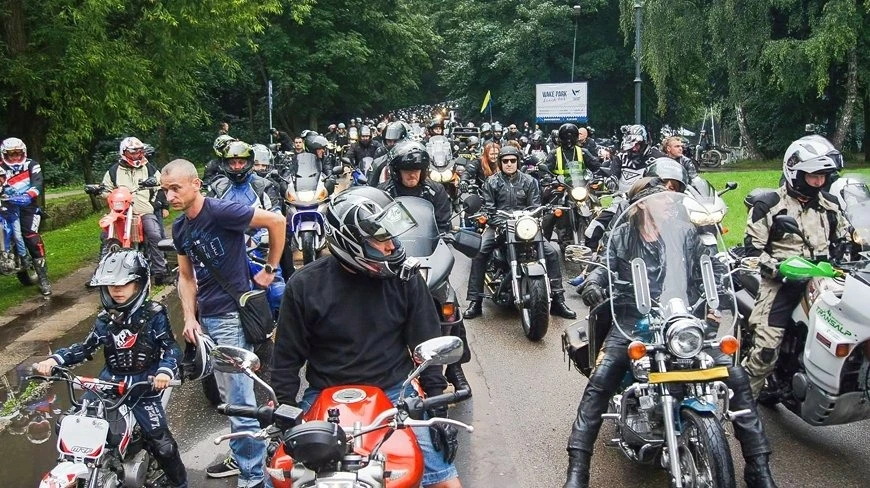 Rozpoczęcie sezonu motocyklowego na Mazurach