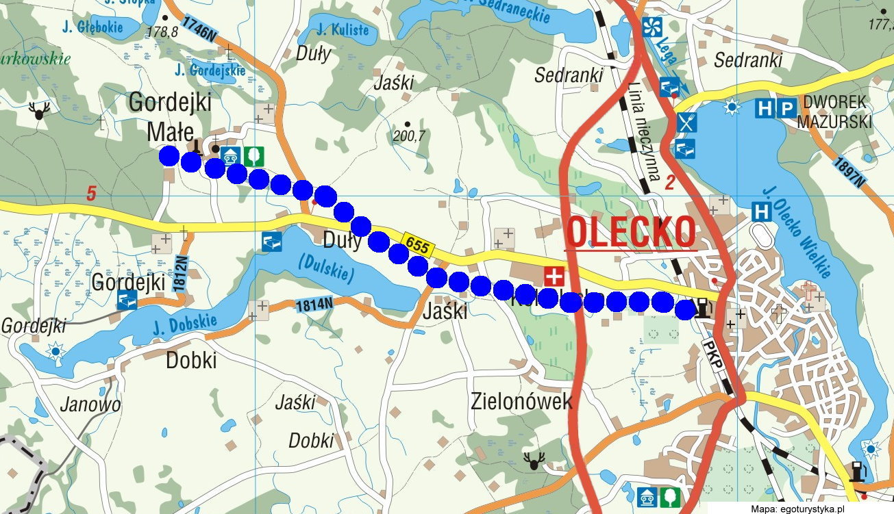 Olecko na Mazurach buduje nową trasę rowerową