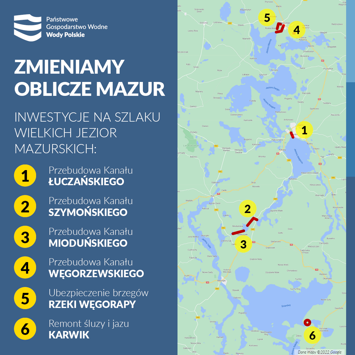 Szlak żeglugowy na Mazurach otwarty. Trwają jednak nadal remonty kanałów